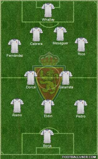 R. Zaragoza S.A.D. Formation 2014