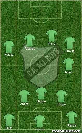 All Boys Formation 2014