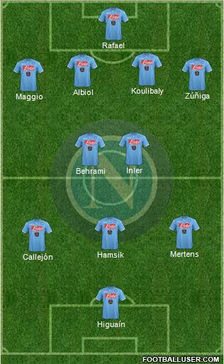 Napoli Formation 2014