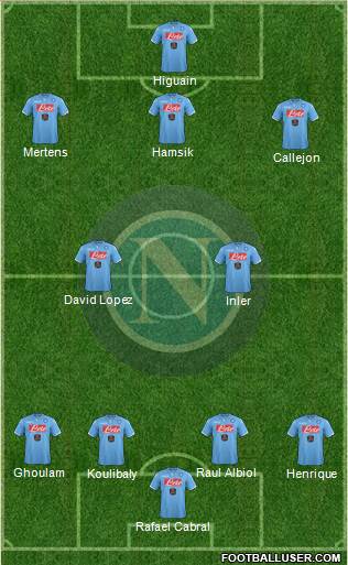 Napoli Formation 2014