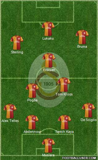 Galatasaray SK Formation 2014