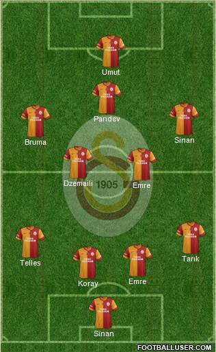 Galatasaray SK Formation 2014