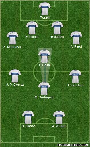 CD Universidad Católica Formation 2014