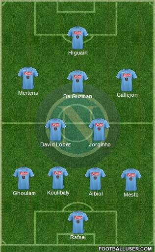 Napoli Formation 2014