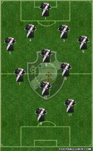 CR Vasco da Gama Formation 2014