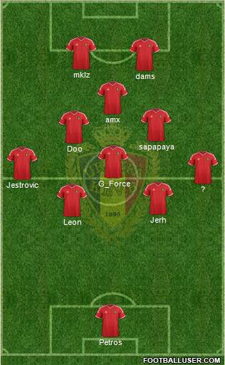Belgium Formation 2014