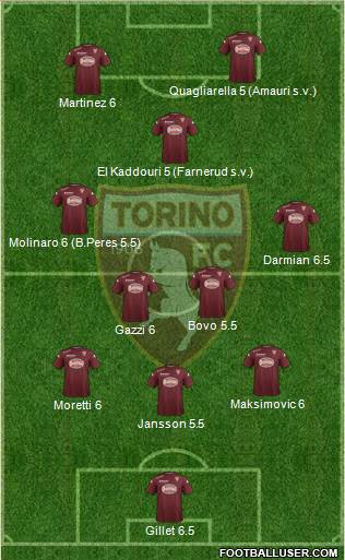 Torino Formation 2014