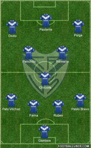 Vélez Sarsfield Formation 2014