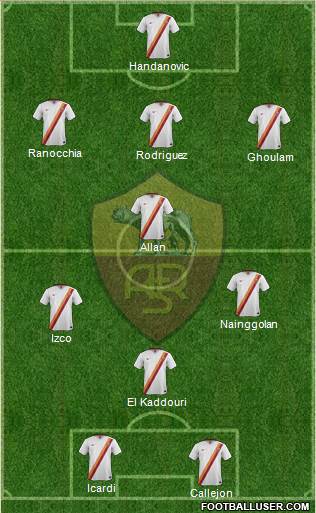 AS Roma Formation 2014