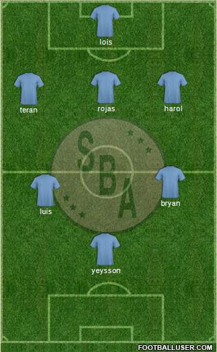 C Sport Boys A Formation 2014