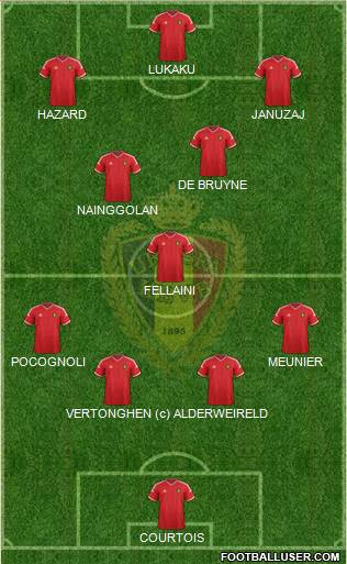 Belgium Formation 2014