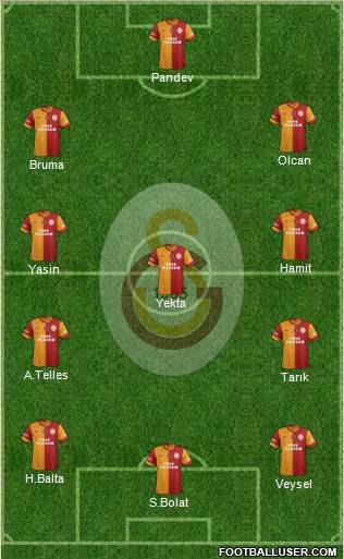 Galatasaray SK Formation 2014