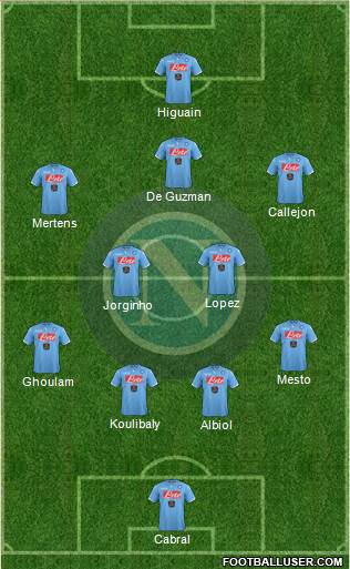Napoli Formation 2014