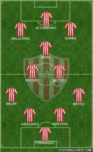 Unión de Santa Fe Formation 2014