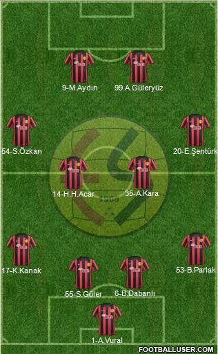 Eskisehirspor Formation 2014