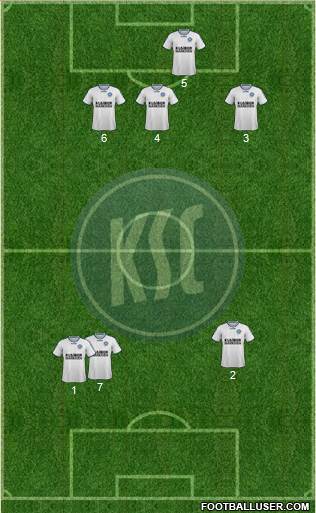 Karlsruher SC Formation 2014
