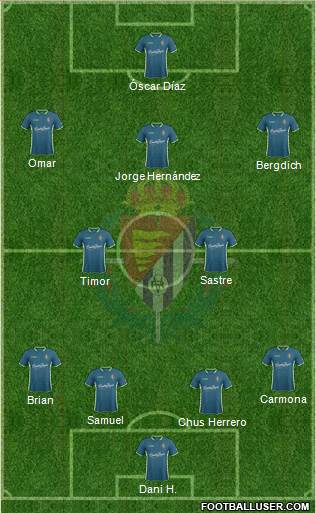 R. Valladolid C.F., S.A.D. Formation 2014