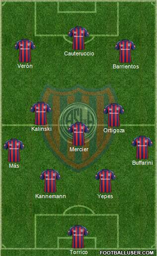 San Lorenzo de Almagro Formation 2014
