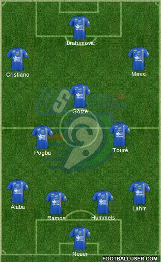 Union Sportive Créteil-Lusitanos Football Formation 2014
