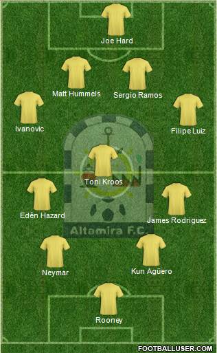 Club Altamira F.C. Formation 2014