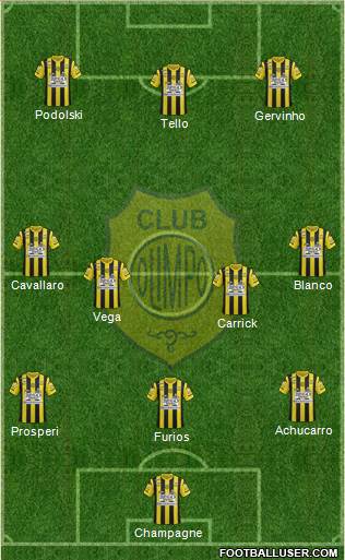 Olimpo de Bahía Blanca Formation 2014