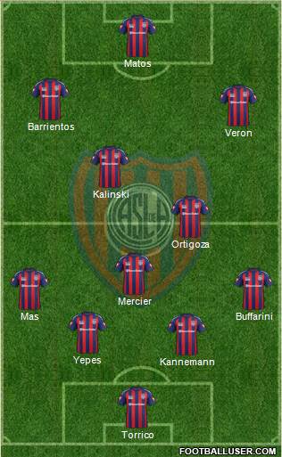 San Lorenzo de Almagro Formation 2014