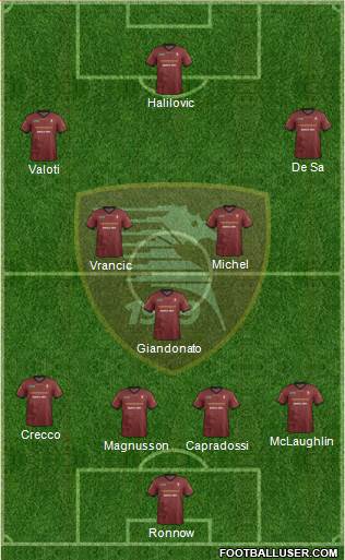 Salernitana Formation 2014