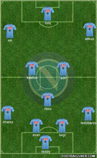 Napoli Formation 2014