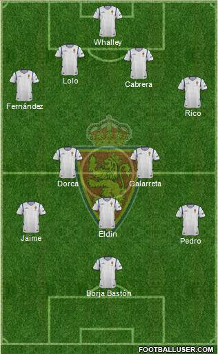 R. Zaragoza S.A.D. Formation 2014