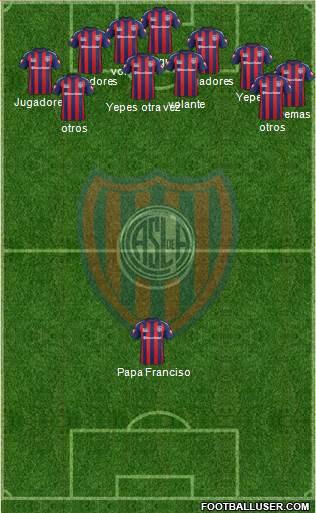 San Lorenzo de Almagro Formation 2014