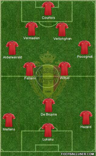 Belgium Formation 2014