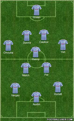 Queens Park Rangers Formation 2014