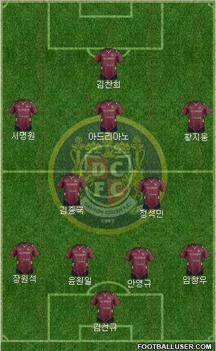 Daejeon Citizen Formation 2014