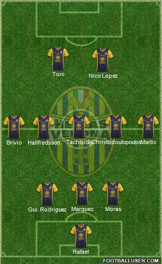 Hellas Verona Formation 2014