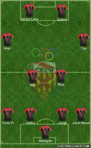 C.E. L'Hospitalet Formation 2014