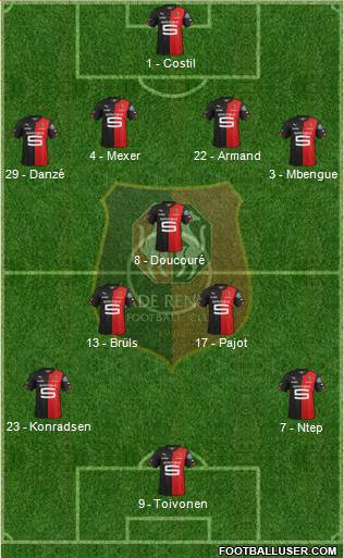 Stade Rennais Football Club Formation 2014