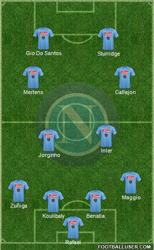 Napoli Formation 2014
