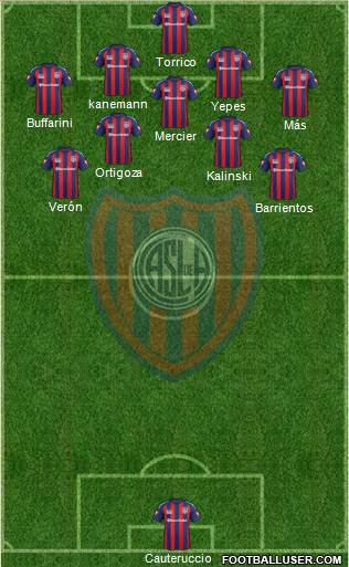 San Lorenzo de Almagro Formation 2014