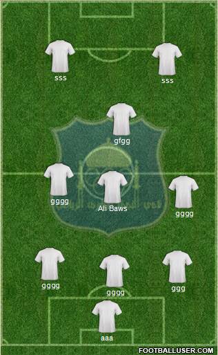 Najaf Sports Club Formation 2014