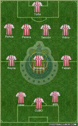 Club Guadalajara Formation 2014