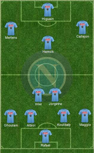Napoli Formation 2014