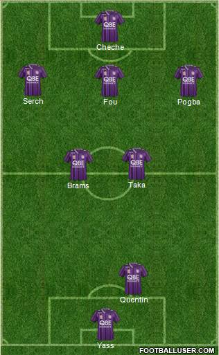 Perth Glory Formation 2014