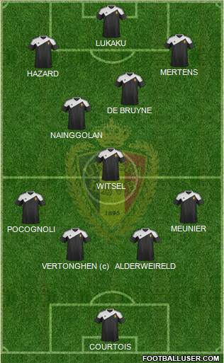 Belgium Formation 2014