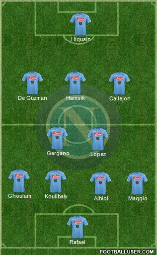 Napoli Formation 2014