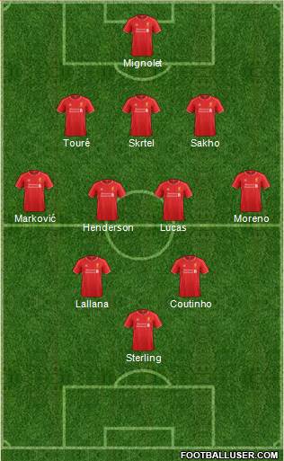 Liverpool Formation 2014