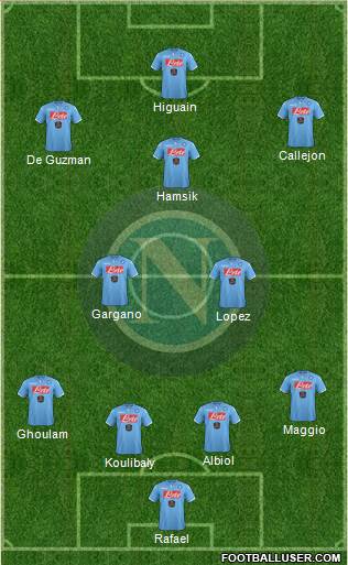 Napoli Formation 2014