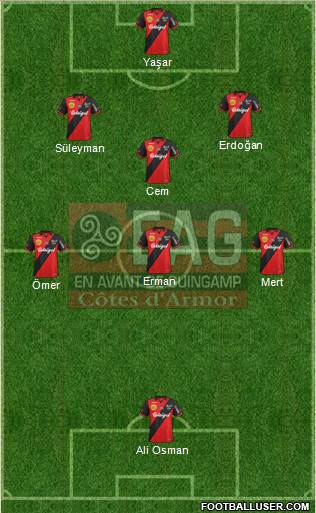 En Avant de Guingamp Formation 2014
