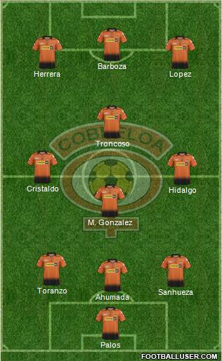 CD Cobreloa S.A.D.P. Formation 2014