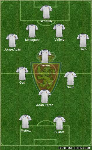 R. Zaragoza S.A.D. Formation 2014