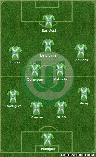 VfL Wolfsburg Formation 2014